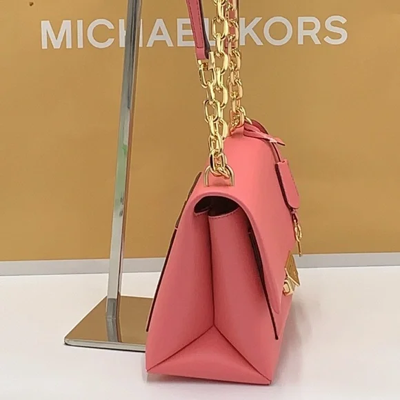 MICHAEL KORS
Cece Medium Flap Faux Leather PKT
Shoulder Satchel Crossbody Bag - Picture 4 of 16